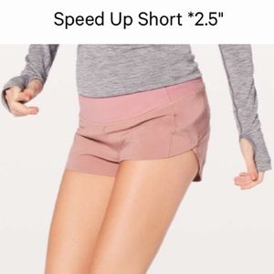 Lululemon Speed Up Shorts Size 10